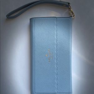 Kate Spade Scallop Folio Wristlet iPhone 6 Plus